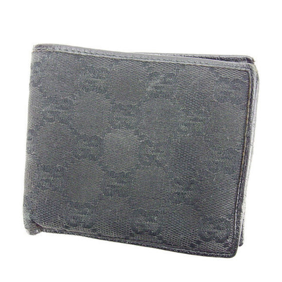 Gucci GG Wallet Canvas Black - Picture 1 of 6
